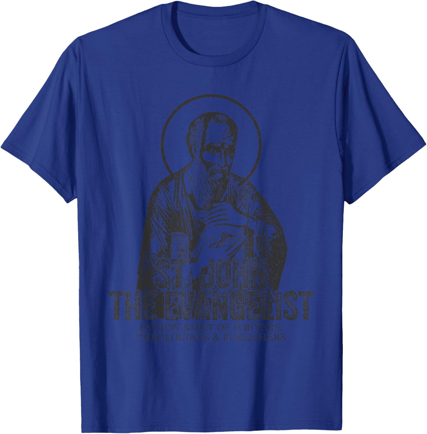 Catholicism St. John The Evangelist Christian Saint T-Shirt - T-Shirt | Royal