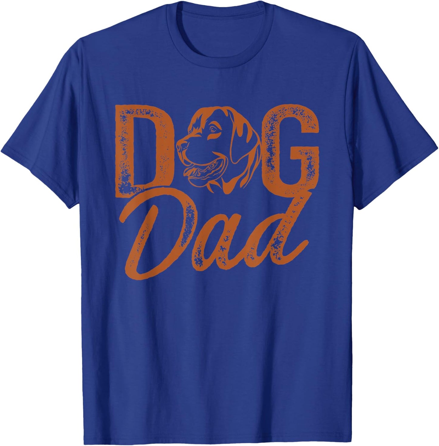 Labrador Retriever Dog Dad Lab Daddy Men T-Shirt - T-Shirt | Royal
