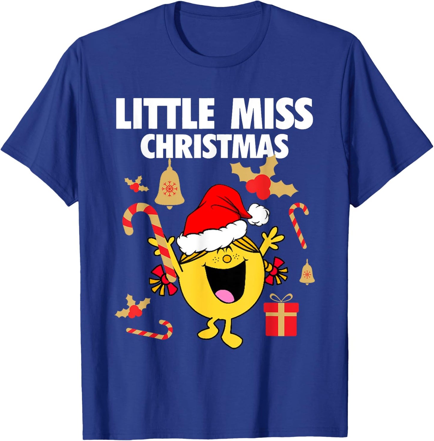 Little Miss Christmas T-Shirt - T-Shirt | Royal