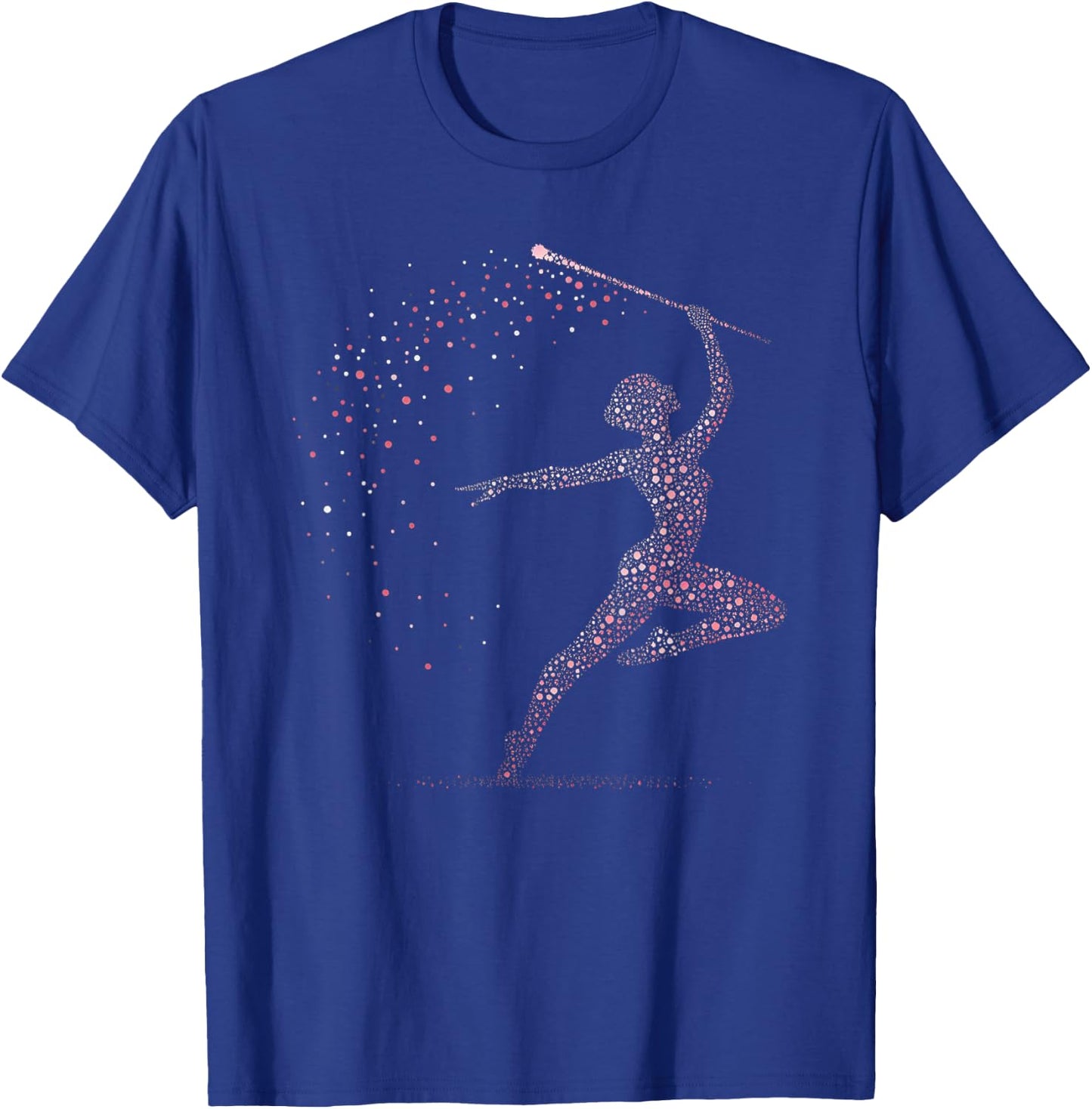 Baton Twirling Girl T-Shirt - T-Shirt | Royal