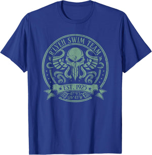 Cthulhu R'lyeh Swim Team, Cosmic Horror Cthulhu T-Shirt - T-Shirt | Royal