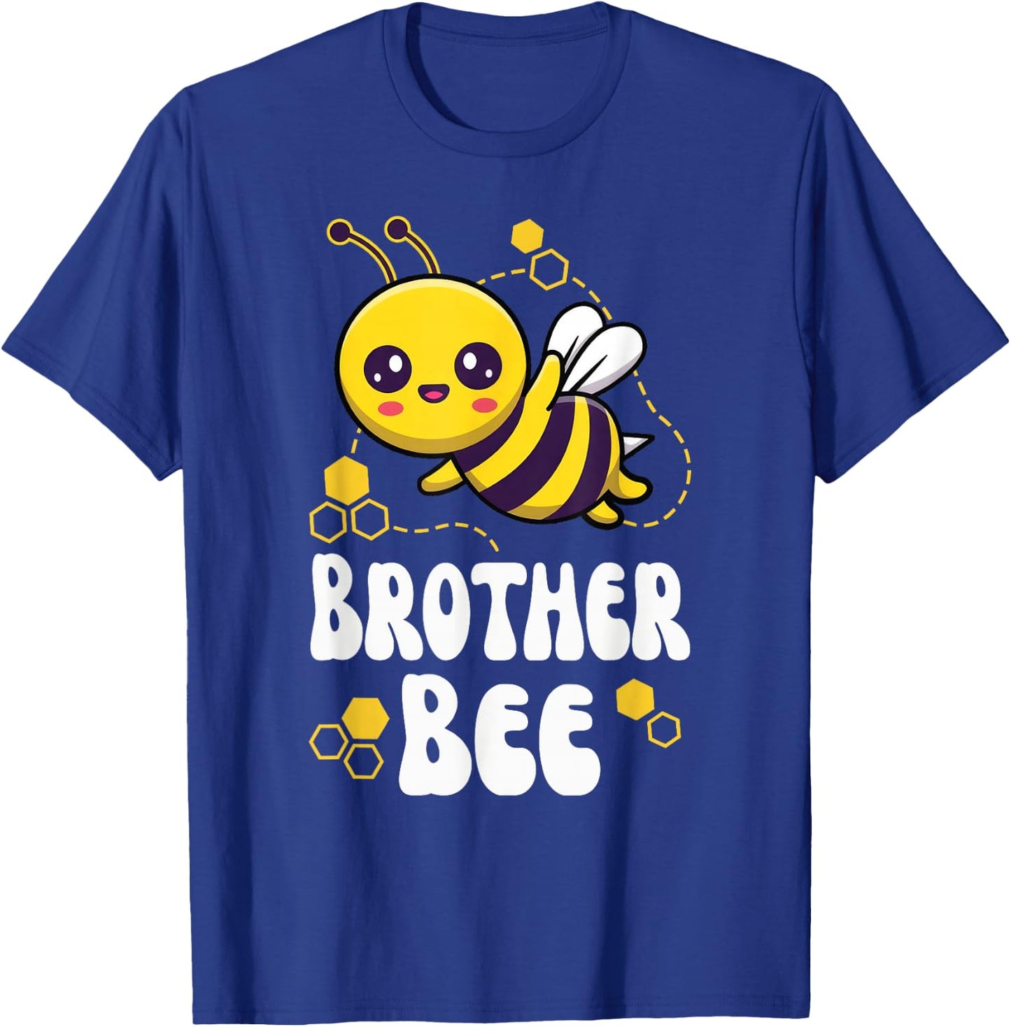 Brother Bee Shirt Family Bee Shirts First Bee Day Outfits T-Shirt - T-Shirt | Royal