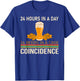 24 Hours a Day, 24 Beers in One Case - Beer Drinker T-Shirt - T-Shirt | Royal