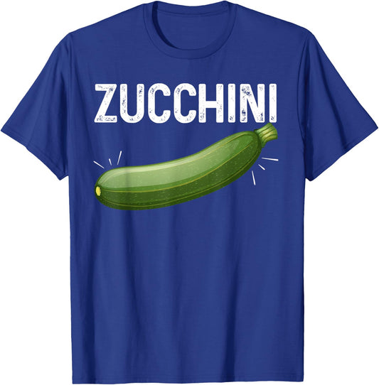 I Love Zucchini Organic Healthy Eating Zucchini Lovers T-Shirt - T-Shirt | Royal