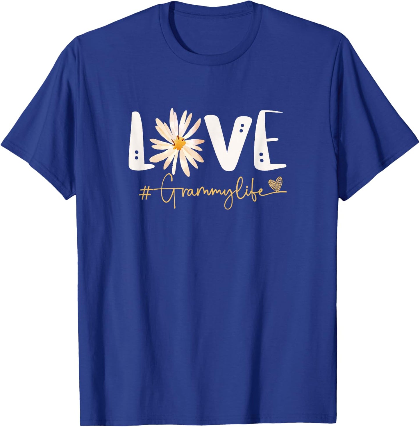 Cute Grandma Love Grammy Life Grandmom T-Shirt - T-Shirt | Royal