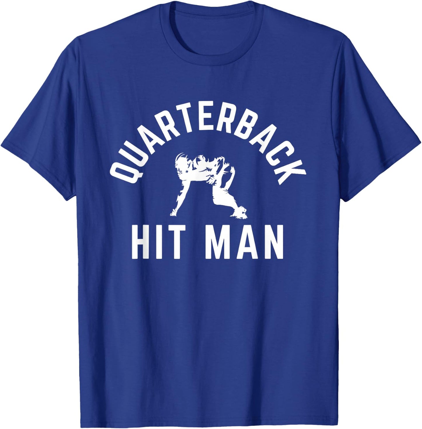 Motivational Football Linemen Gameday Quote for Lineman T-Shirt - T-Shirt | Royal
