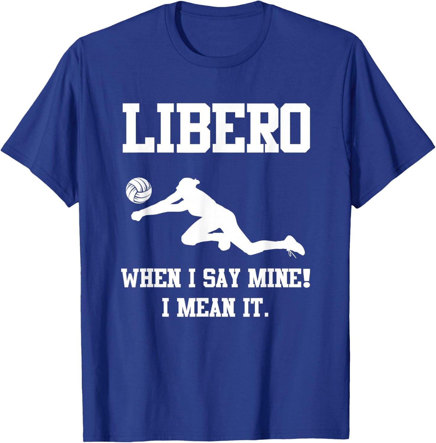 Libero T-Shirt - T-Shirt | Royal