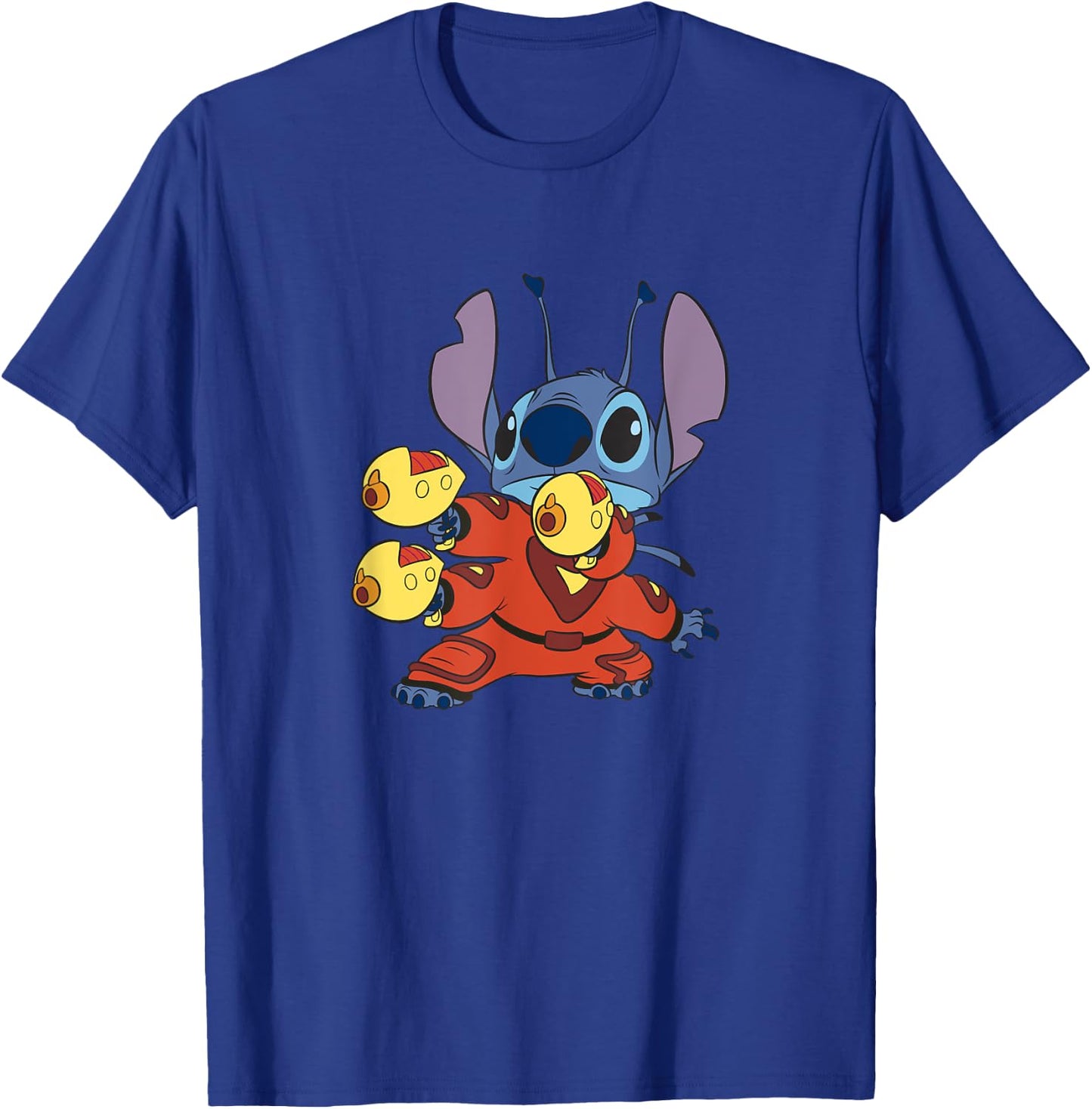 Disney Lilo & Stitch Experiment 626 Ready To Fight Portrait T-Shirt - T-Shirt | Royal