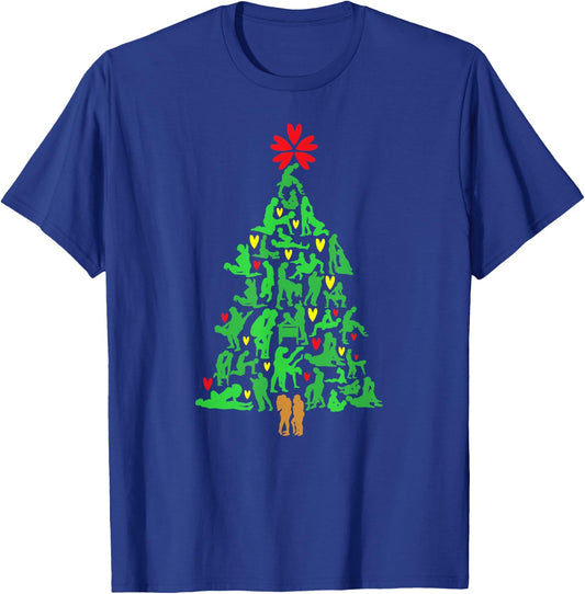 Naughty Xmas Ornaments Kamasutra Adult Humor Christmas T-Shirt - T-Shirt | Royal
