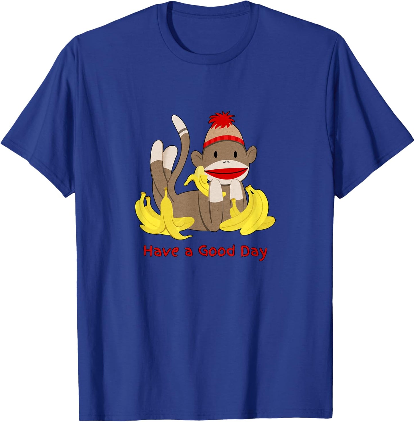 Sock Monkey Lover - Sock Monkey Gift Fans T-Shirt - T-Shirt | Royal