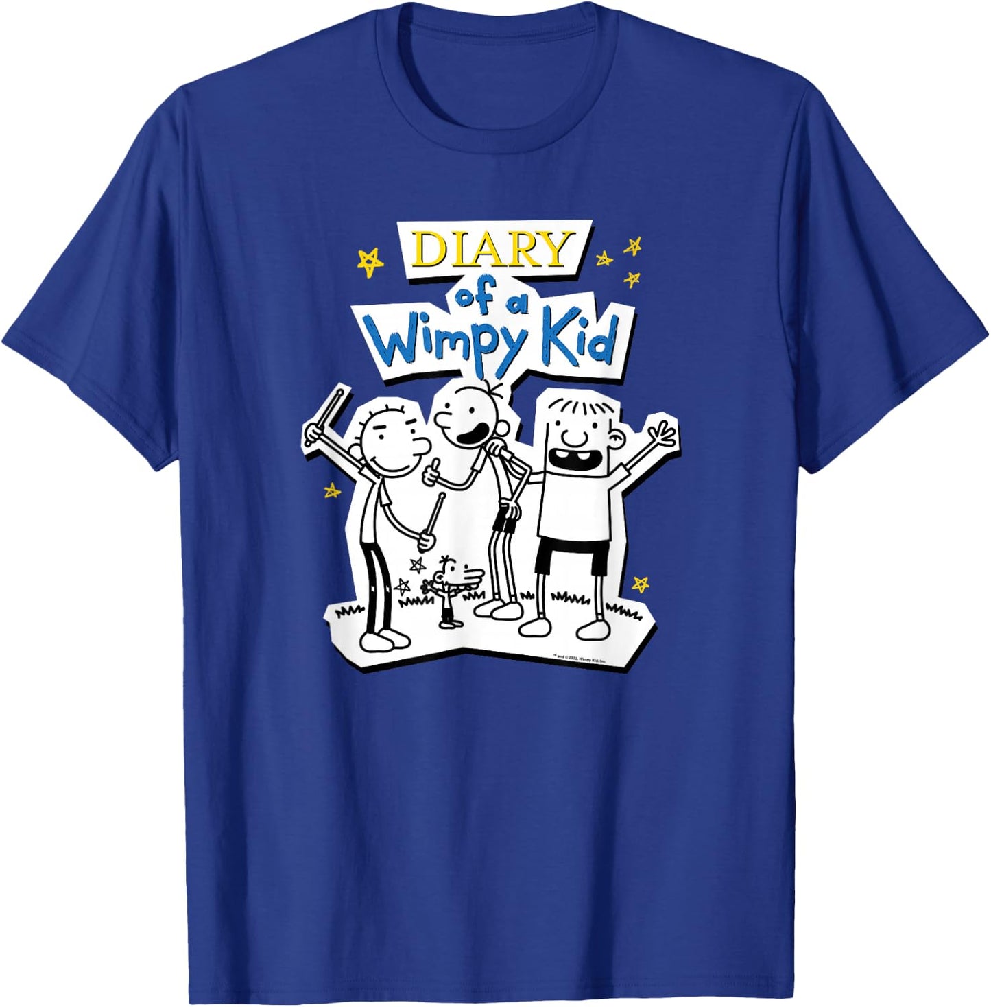 Diary of a Wimpy Kid Wimpy Kid Group Small T-Shirt - T-Shirt | Royal