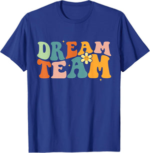 Last Day of School Back to School Dream-Team Teacher Kids T-Shirt - T-Shirt | Royal