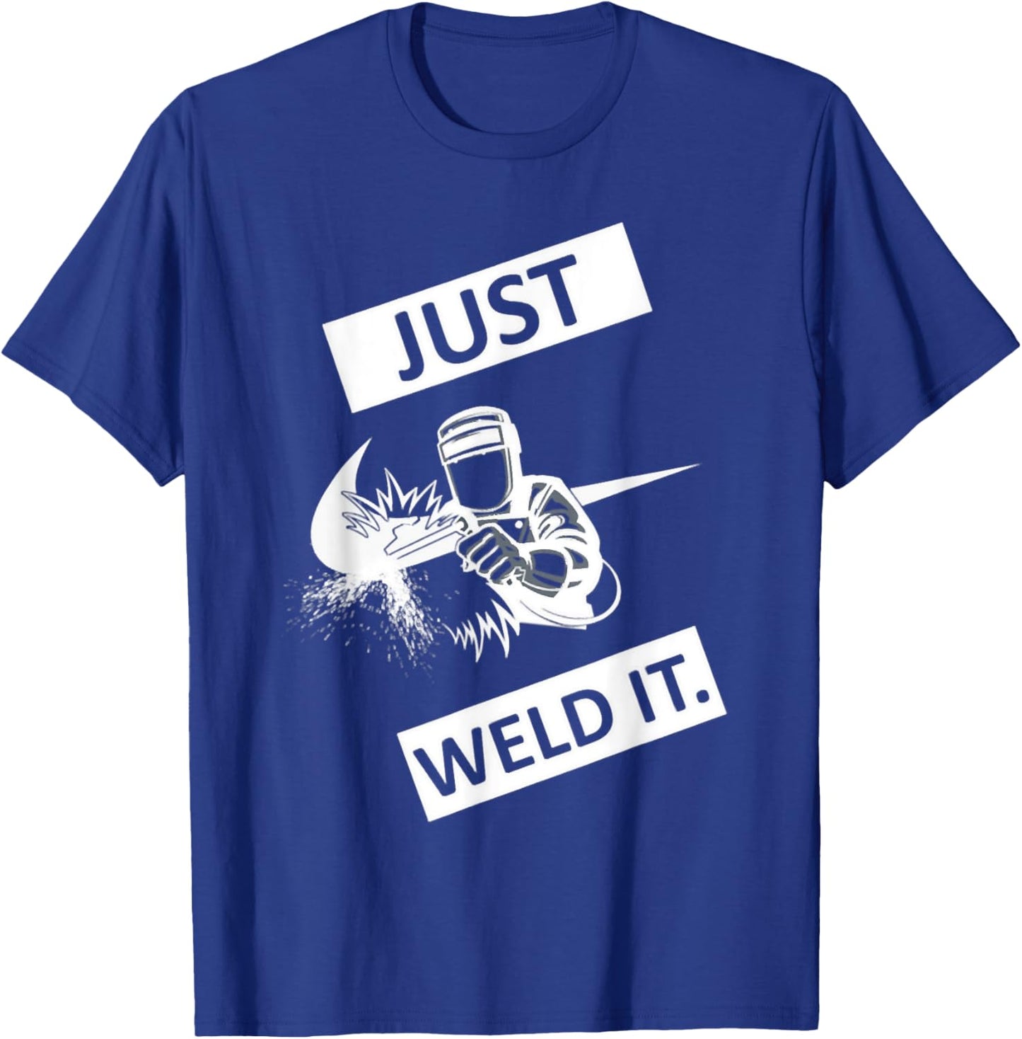 Just Welds It Gift Father Day Boys T-Shirt - T-Shirt | Royal