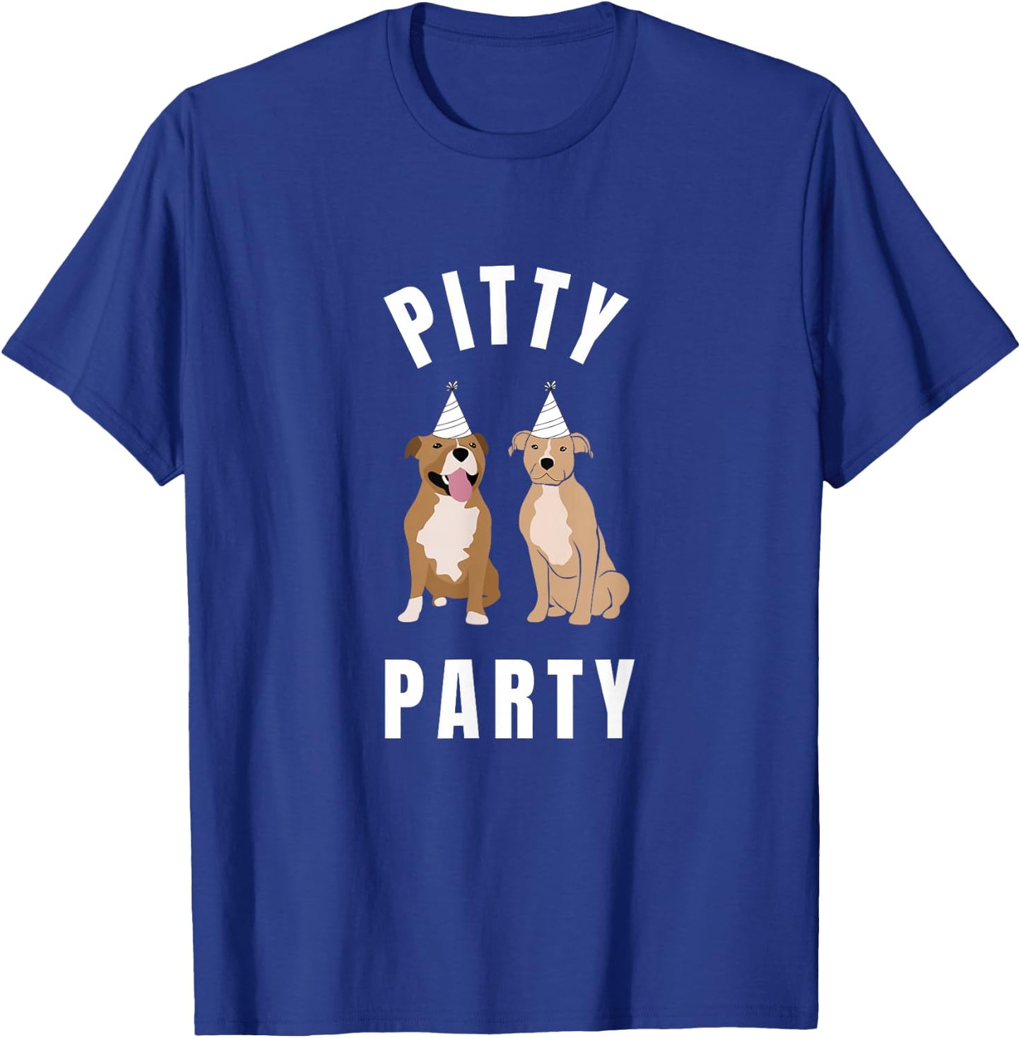 Pitty Party Pitbull Pit-Bull Cute Pit Bull Dog Owners T-Shirt - T-Shirt | Royal