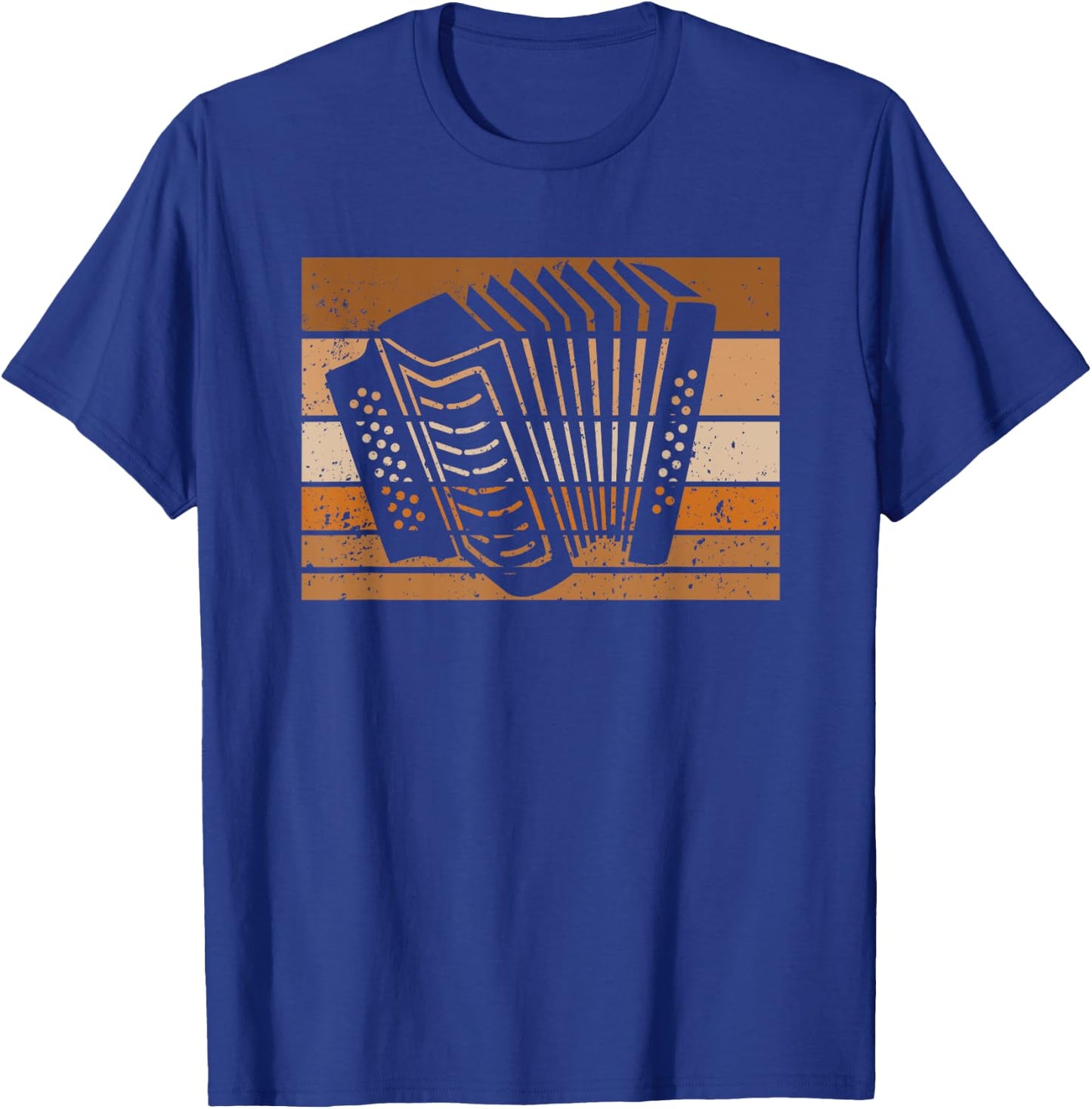 Accordion Styrian harmonica accordion player band polka T-Shirt - T-Shirt | Royal