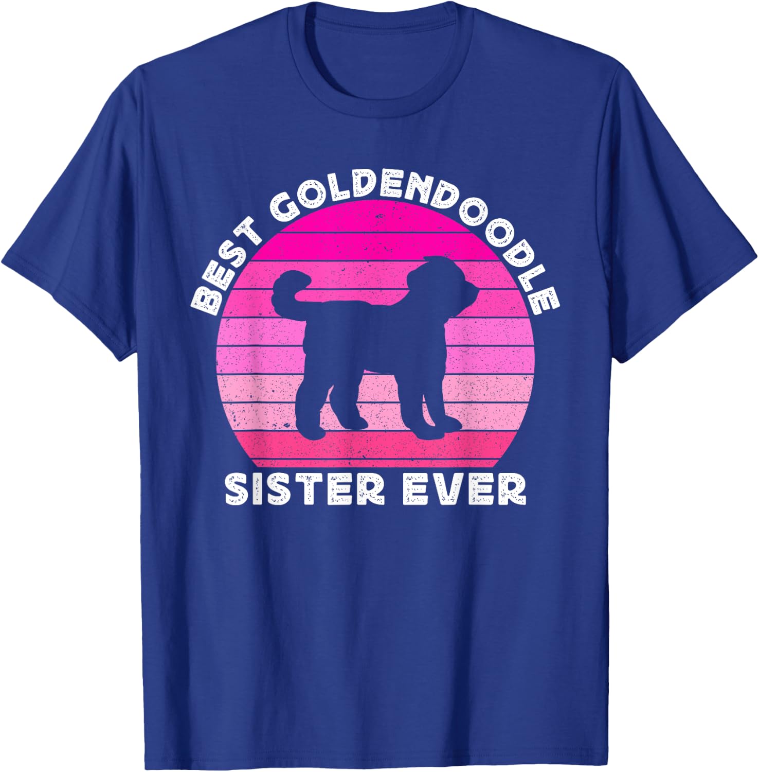 Goldendoodle Sister Sis Ladies Doodle Dog Girls T-Shirt - T-Shirt | Royal