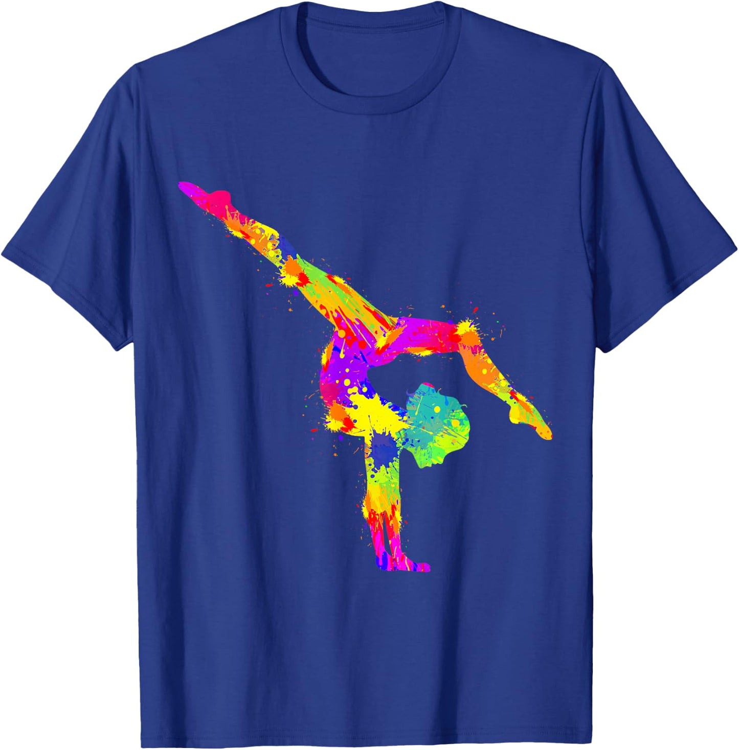 Gymnastics Gymnastics Women Girls Children T-Shirt - T-Shirt | Royal
