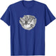 Giant leopard moth and leaves novelty design plants insects T-Shirt - T-Shirt | Royal