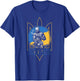 Ukraine | Kiev Homeland | Cossack Ukrainian T-Shirt - T-Shirt | Royal
