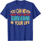 Funny Giovanni Personalized First Name Joke Item T-Shirt - T-Shirt | Royal