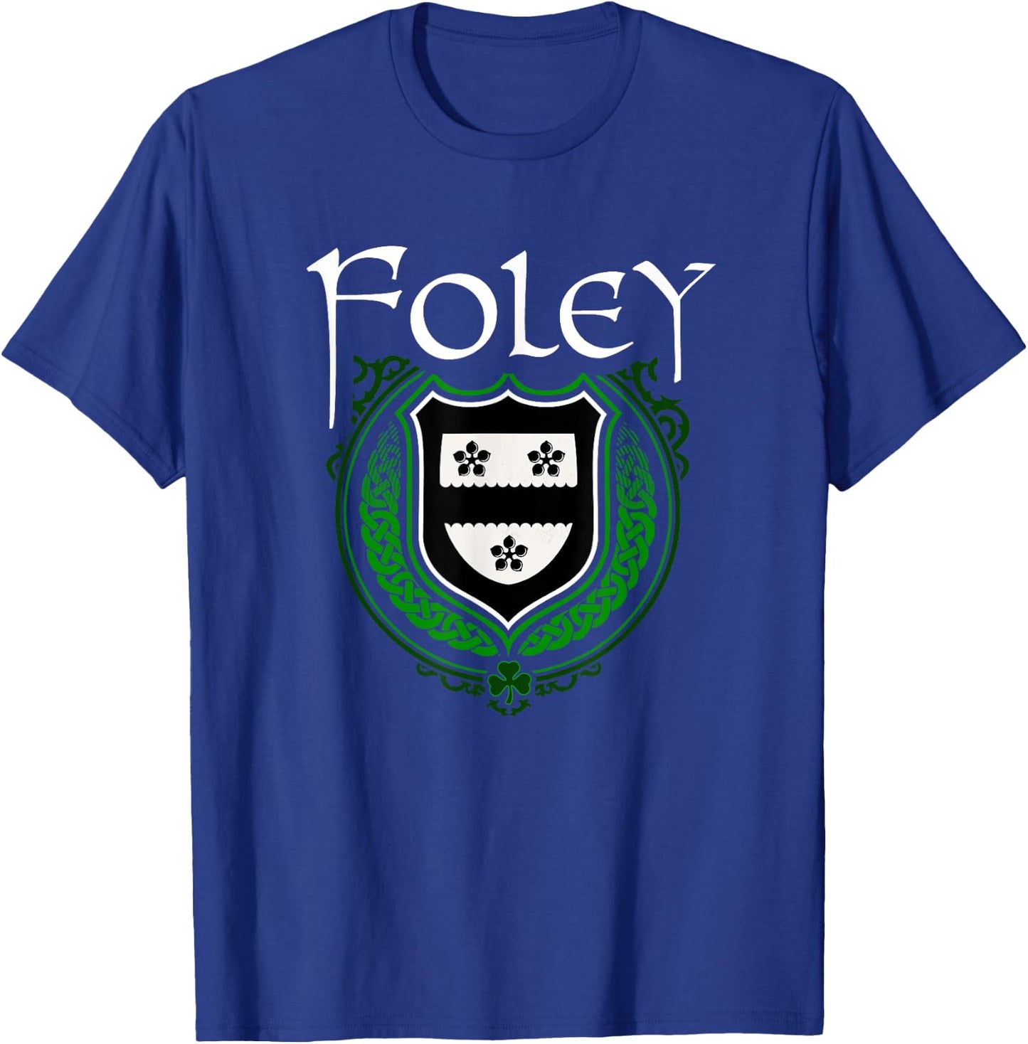 Foley Surname Irish Clan Tartan Badge Ireland T-Shirt - T-Shirt | Royal