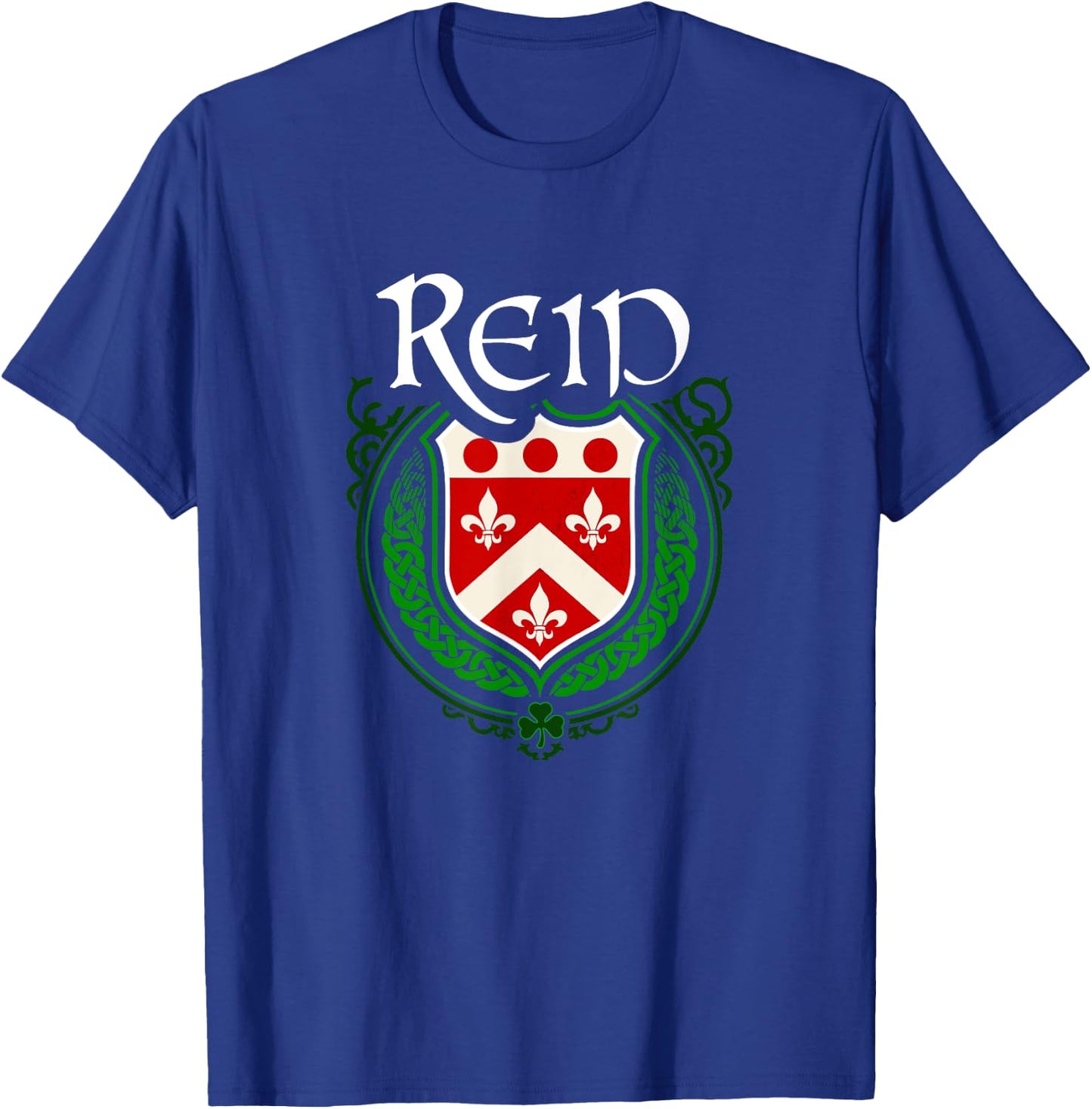 Reid Surname Irish Clan Tartan Badge Ireland T-Shirt - T-Shirt | Royal