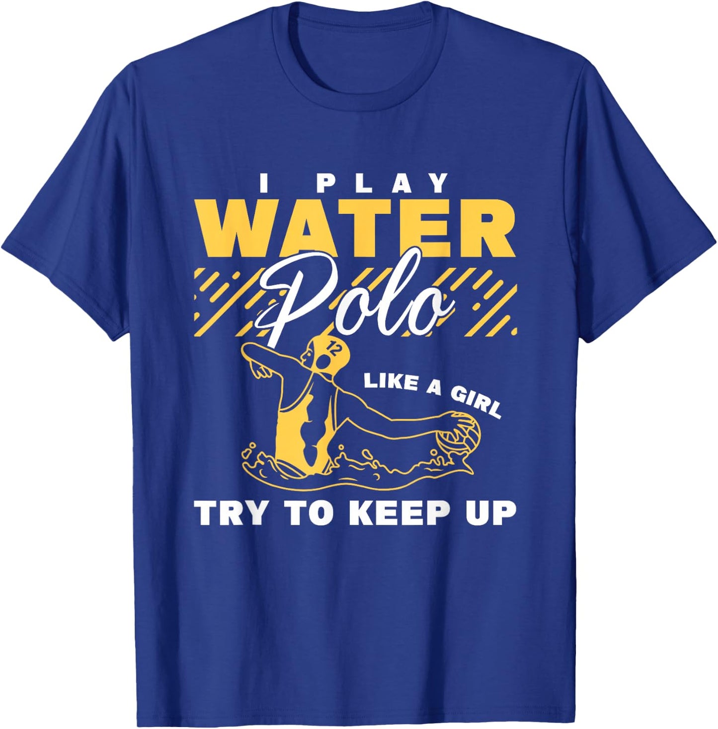 Water Polo Girl Waterpolo Sport Women Water Polo T-Shirt - T-Shirt | Royal
