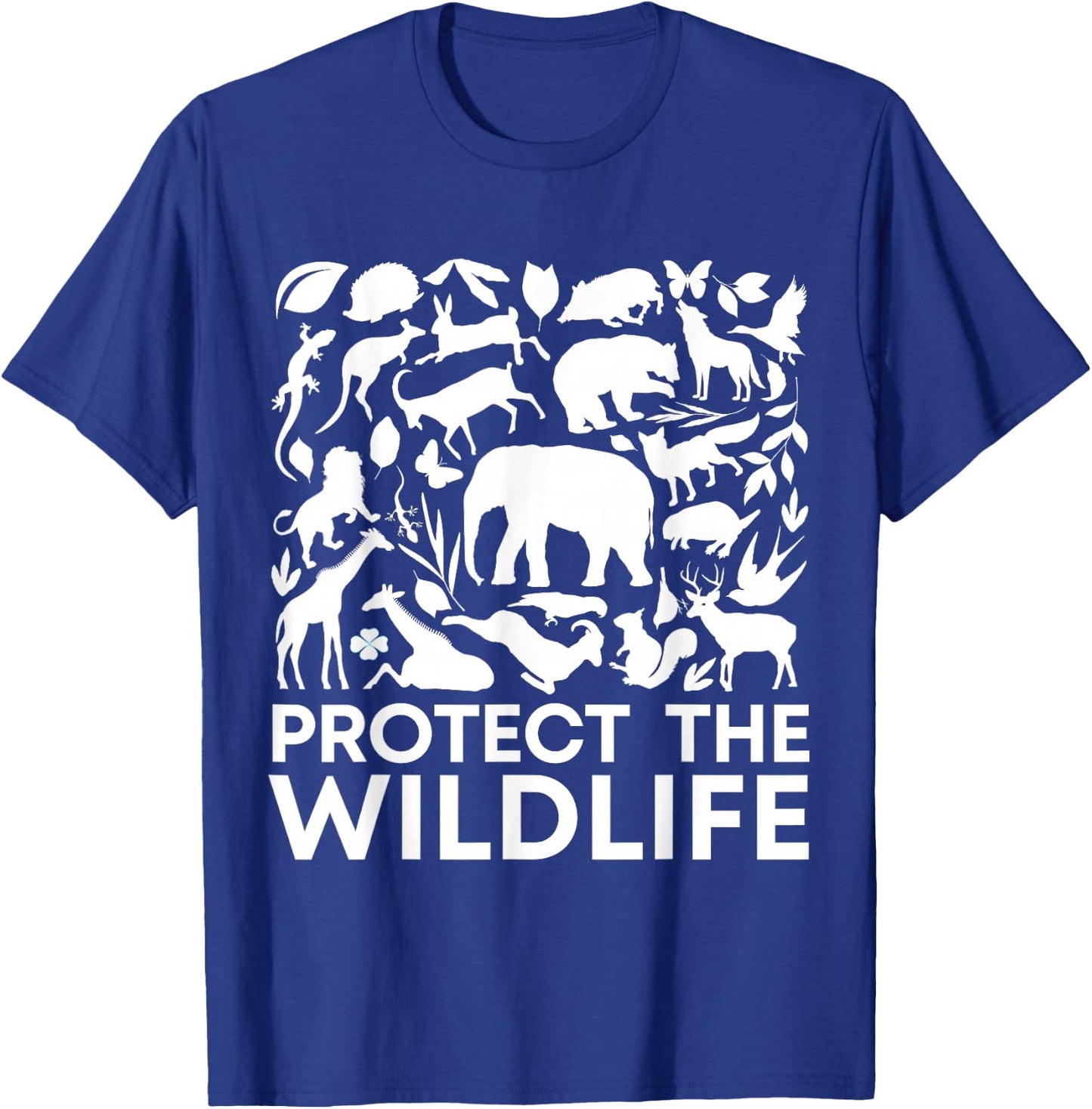 save the animals, Climate Change, Protect The Wildlife T-Shirt - T-Shirt | Royal