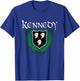 Kennedy Surname Irish Clan Tartan Badge Ireland T-Shirt - T-Shirt | Royal