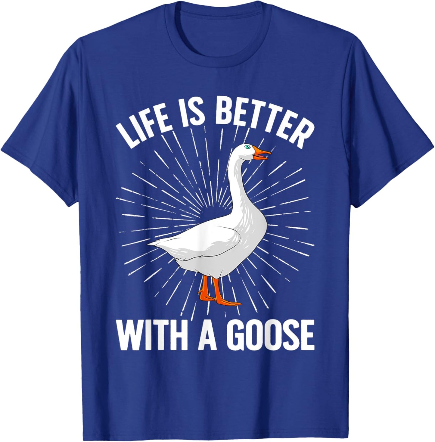 Cool Goose Women Whisperer Hunter Canadian Geese T-Shirt - T-Shirt | Royal