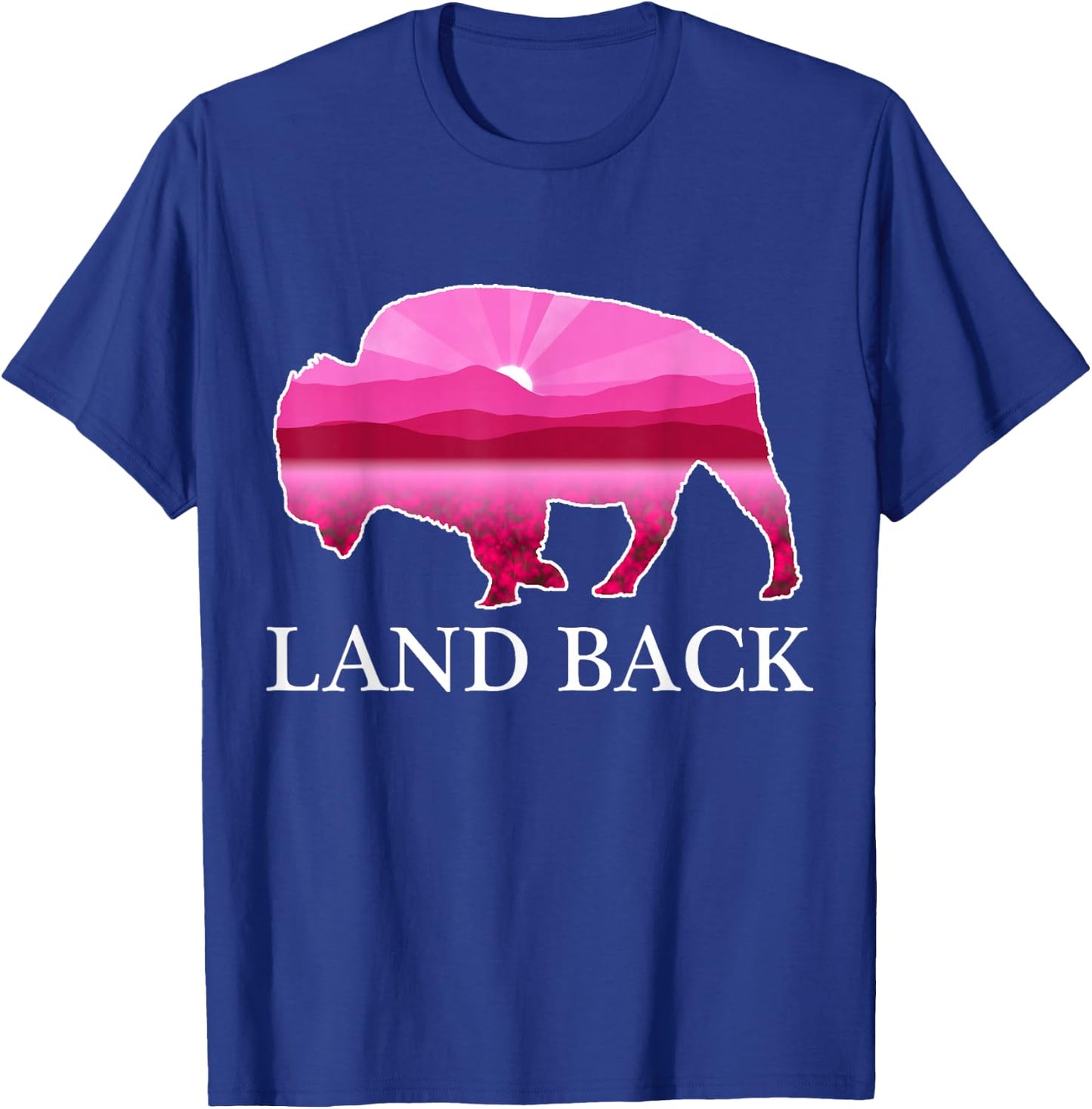 Land Back T-Shirt - T-Shirt | Royal