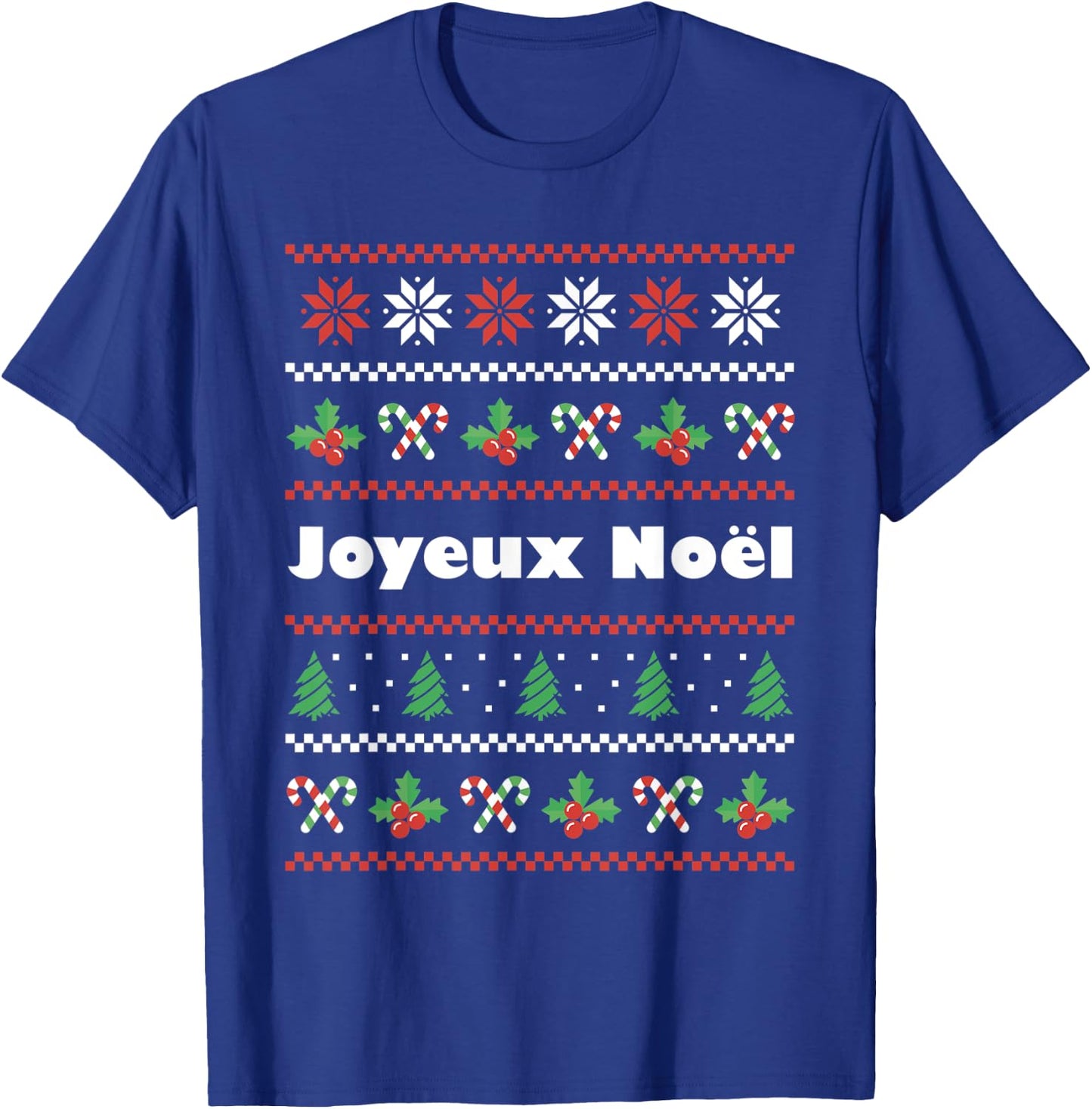 Joyeux Noel French Christmas T-Shirt - T-Shirt | Royal