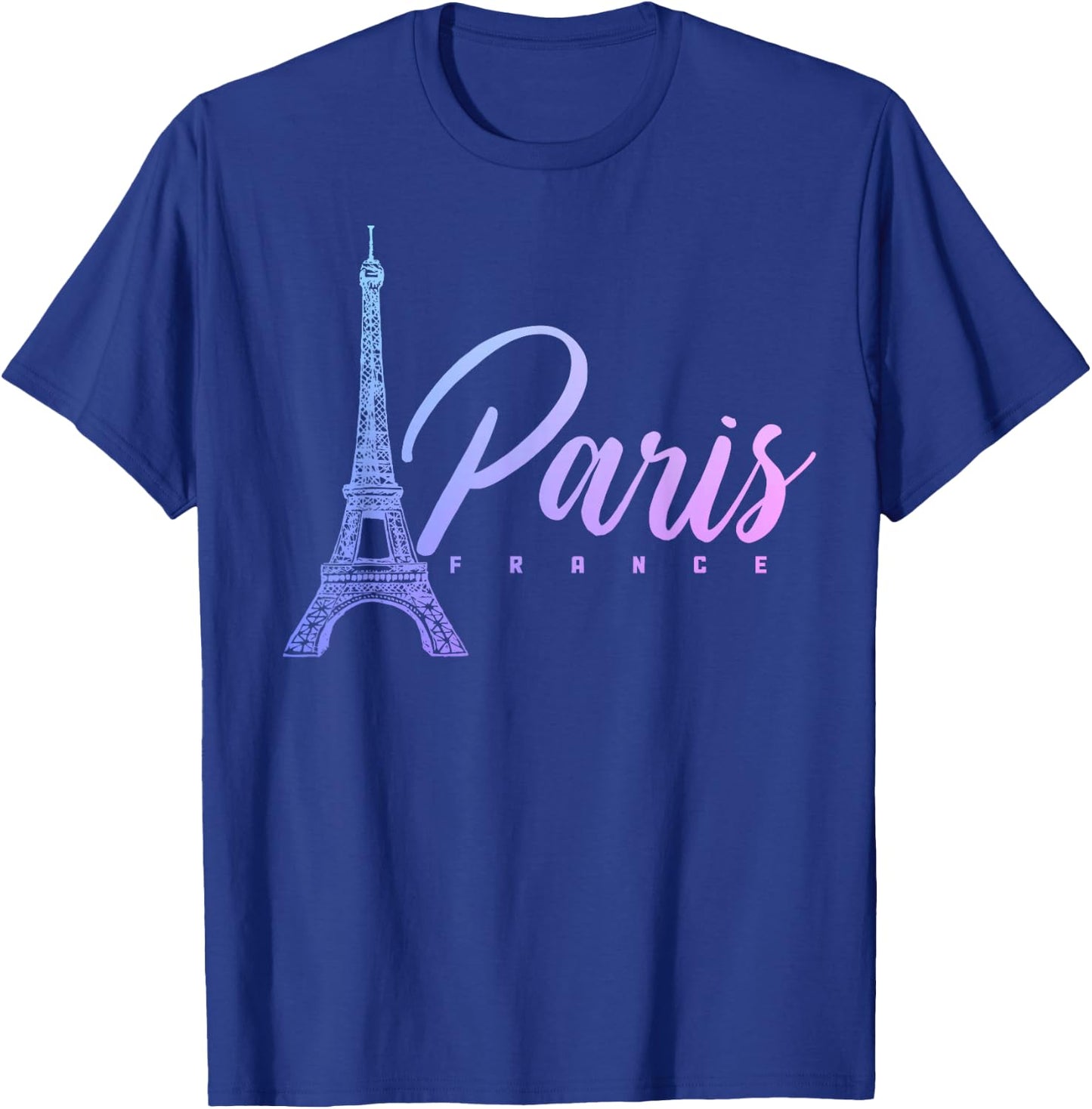 Paris France Eiffel Tower French Souvenir Vintage T-Shirt - T-Shirt | Royal