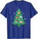 Pokémon - Christmas Tree Character Face Ornaments T-Shirt - T-Shirt | Royal