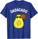 Cute Avocado Design For Dad Men Fruit Avocado Pear Lovers T-Shirt - T-Shirt | Royal