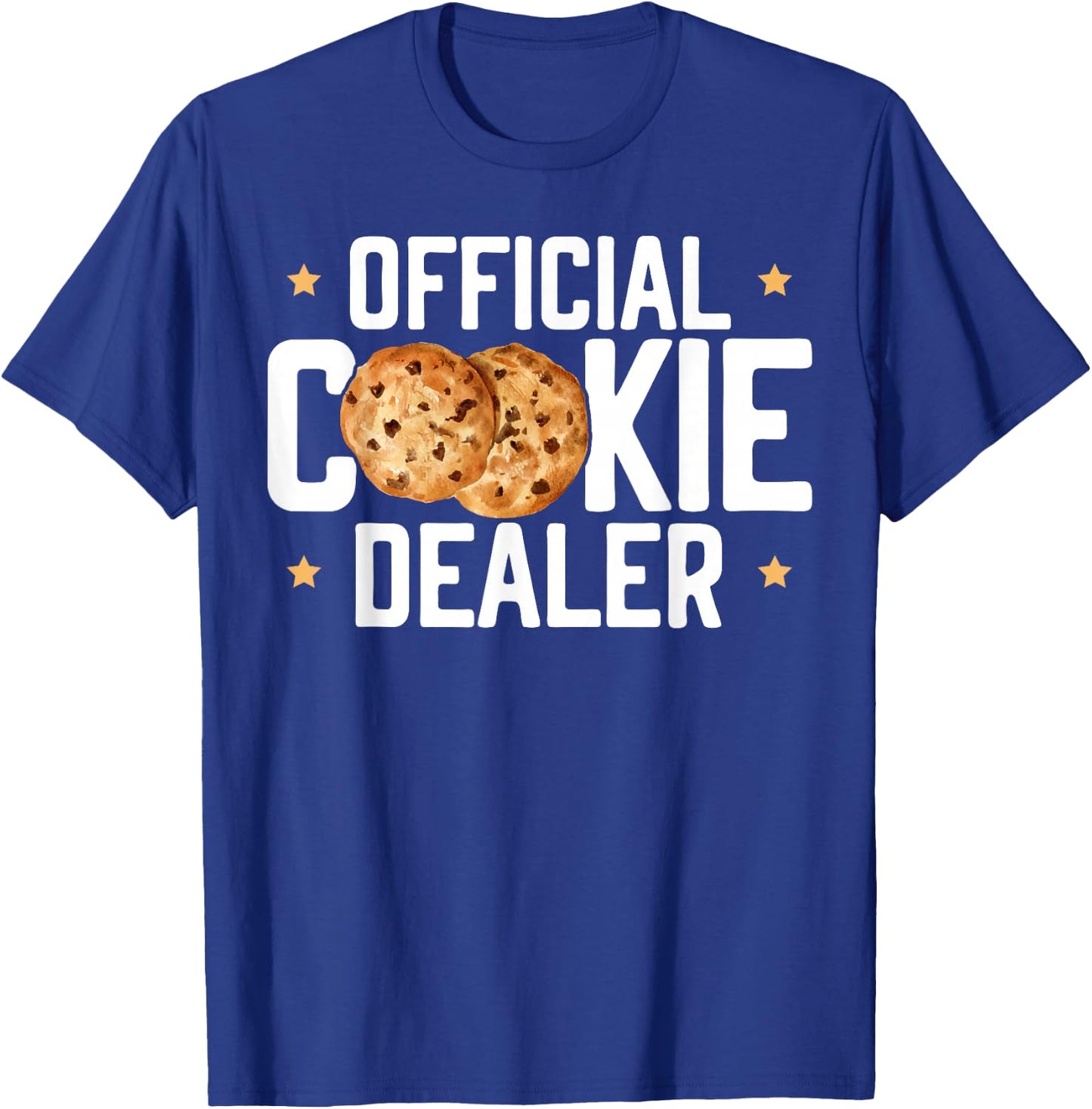 Official Cookie Dealer Sweet Dessert Cookie Baking T-Shirt - T-Shirt | Royal