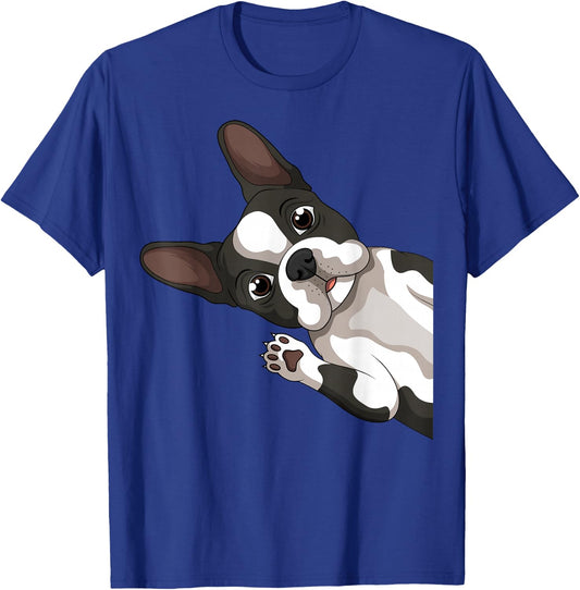 Boston Terrier Dog T-Shirt - T-Shirt | Royal