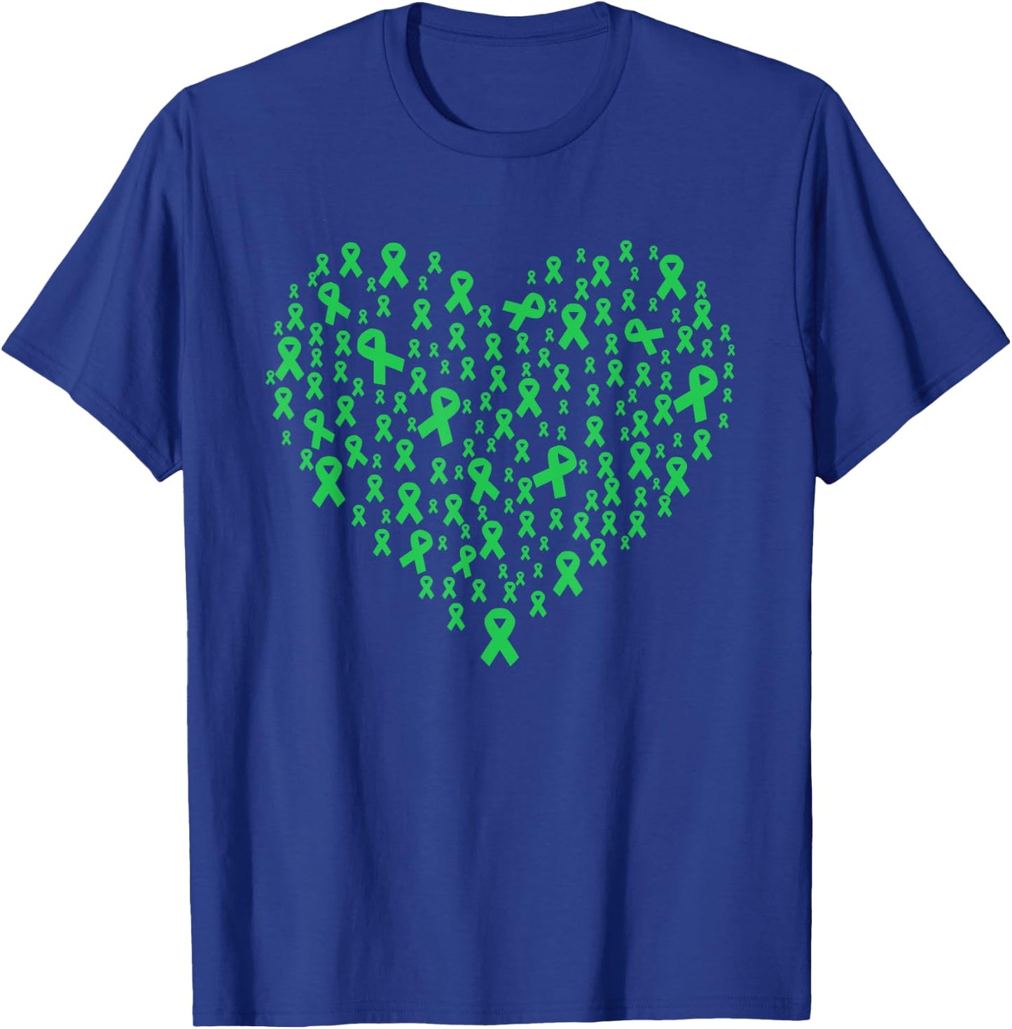 Liver Cancer Shirts Support Squad Liver Cancer Heart Hepatic T-Shirt - T-Shirt | Royal