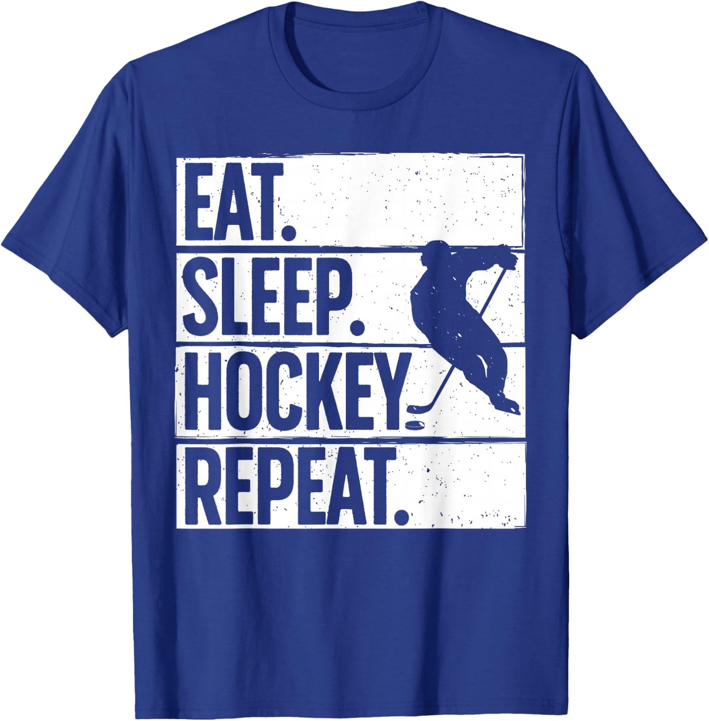 Cute Ice Hockey Women Hockey Lover Goalie Sports T-Shirt - T-Shirt | Royal
