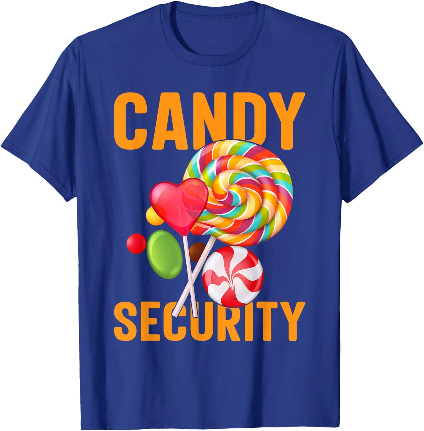 Candy Land Costumes Adult Candy Land Candy Security T-Shirt - T-Shirt | Royal