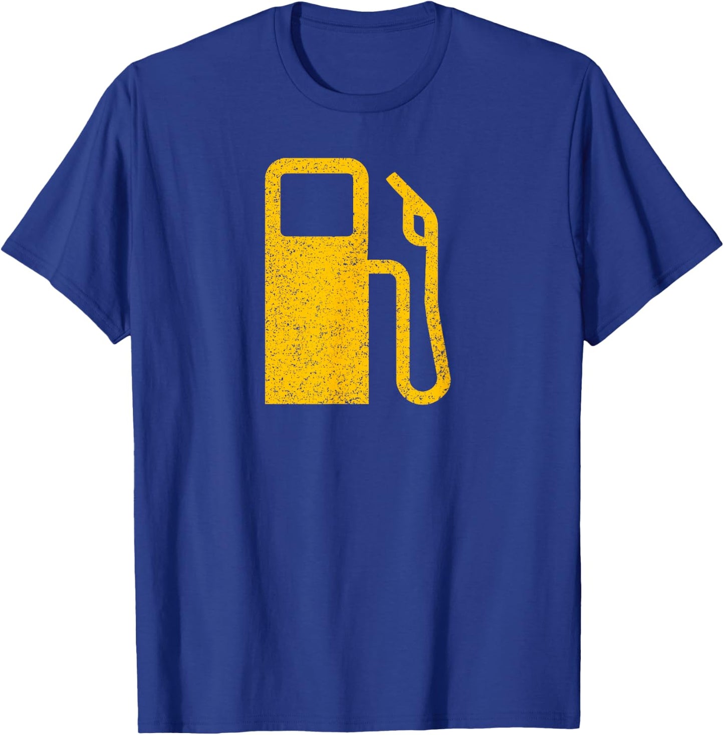 Gas Pump Symbol Low Fuel Symbol Dash Light T-Shirt - T-Shirt | Royal
