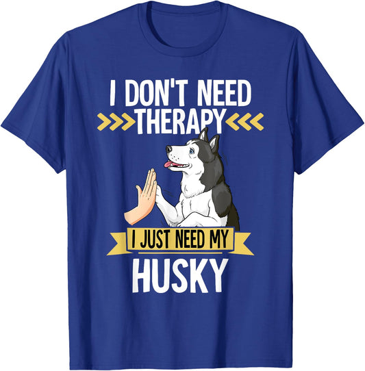 Siberian Husky T-Shirt - T-Shirt | Royal