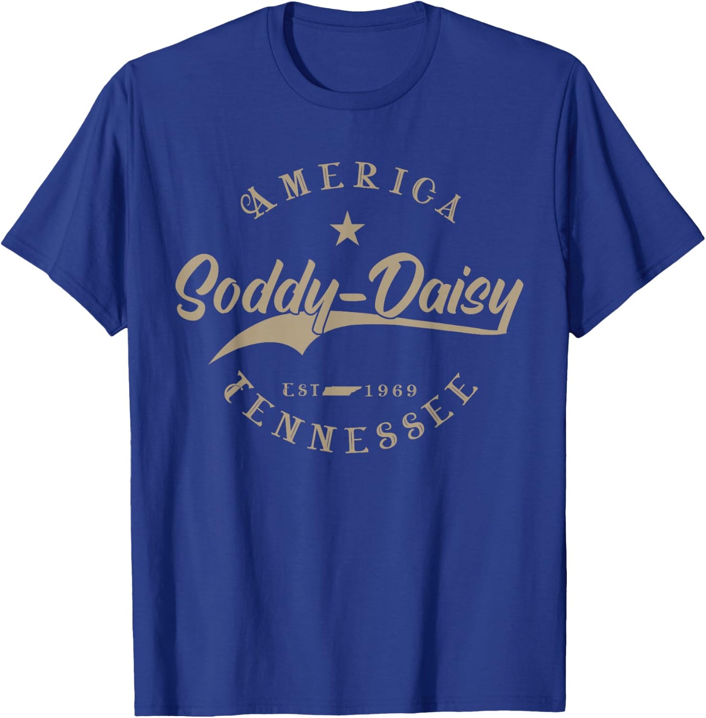 Soddy-Daisy TN | Tennessee T-Shirt - T-Shirt | Royal