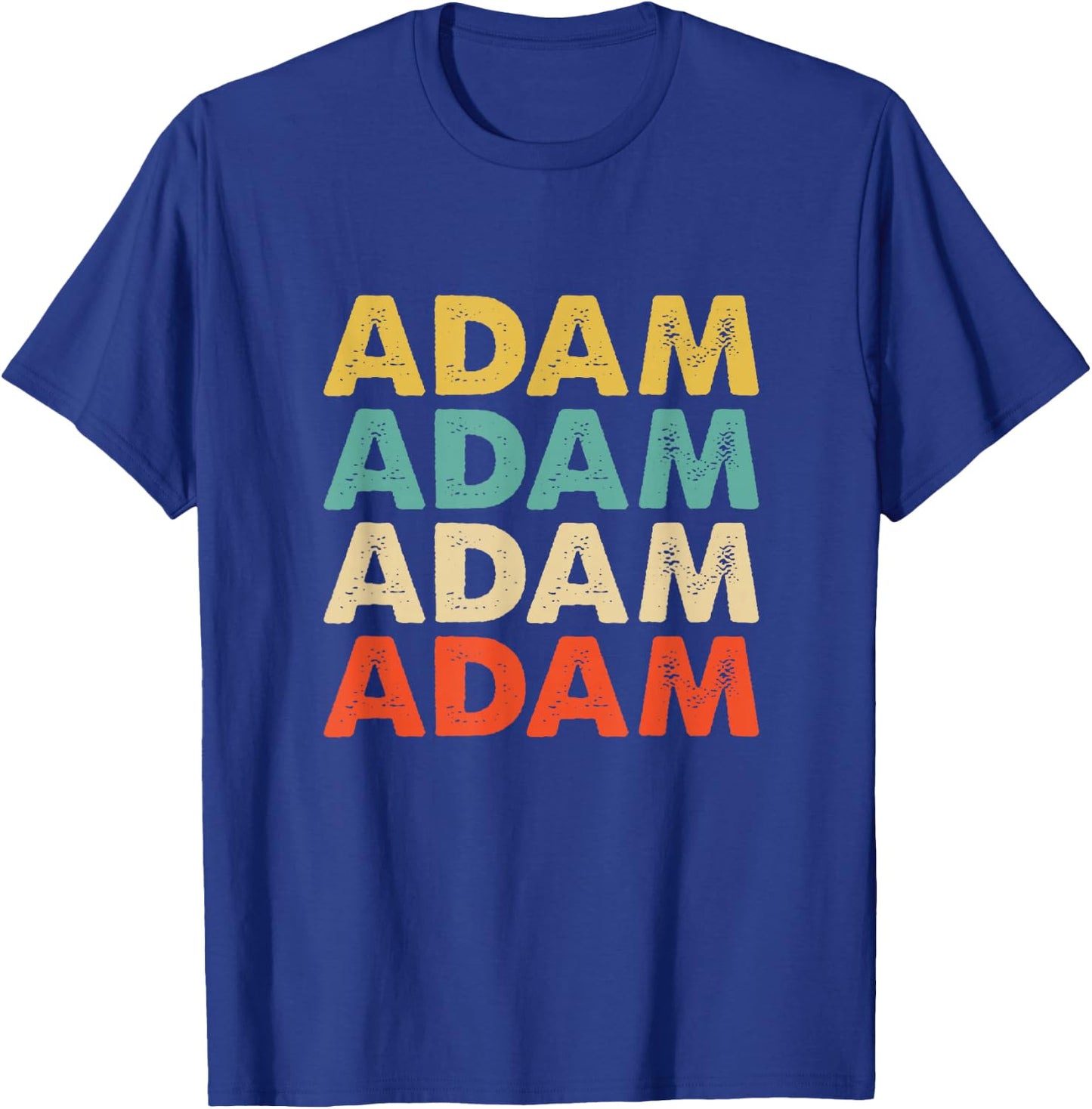 Adam Name T-Shirt - T-Shirt | Royal