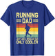 Funny Running Dad Marathon Runner Coach Marathoner T-Shirt - T-Shirt | Royal