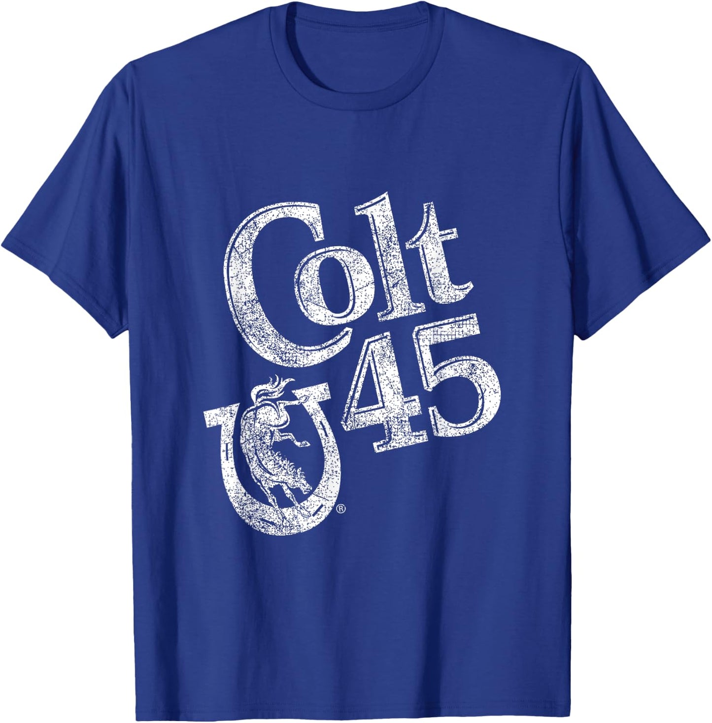 Colt 45 Beer Vintage Style - Logo T-Shirt - T-Shirt | Royal
