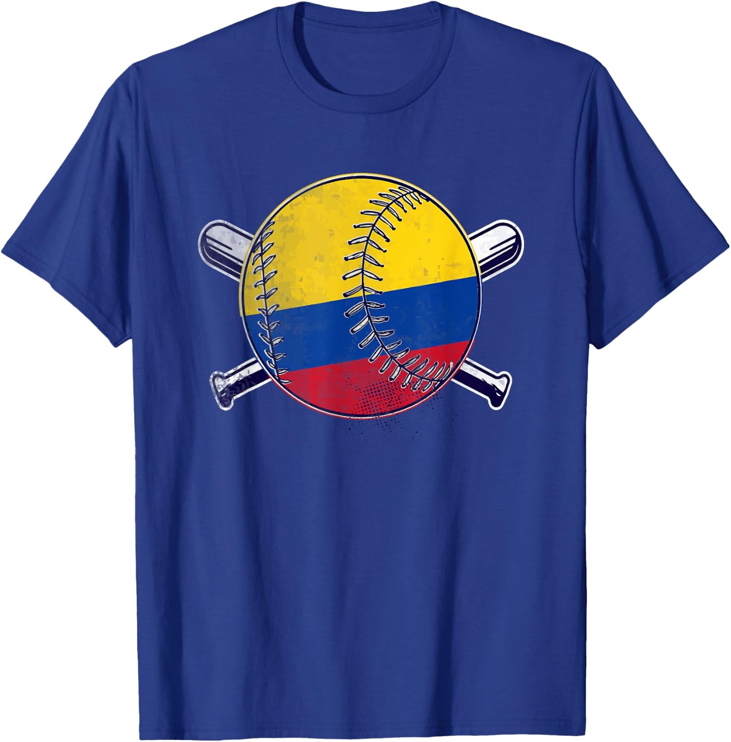 Colombian Baseball Sport Colombia Baseball T-Shirt - T-Shirt | Royal