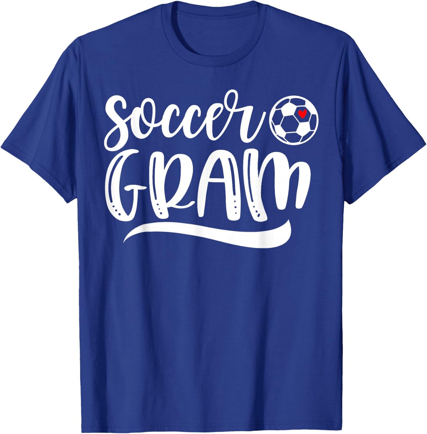 Funny Soccer Gram Soccer Lover Mother's Day T-Shirt - T-Shirt | Royal