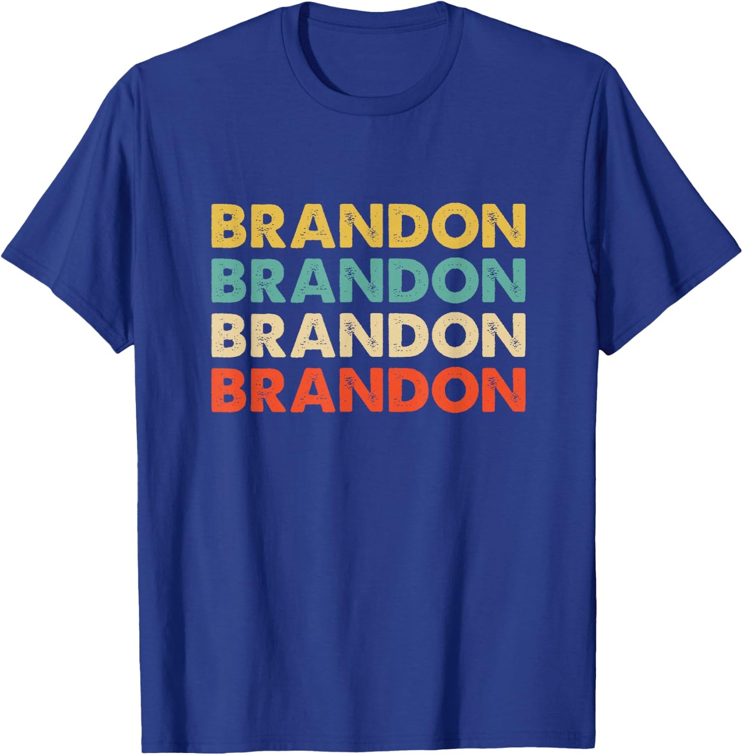 Brandon Name T-Shirt - T-Shirt | Royal