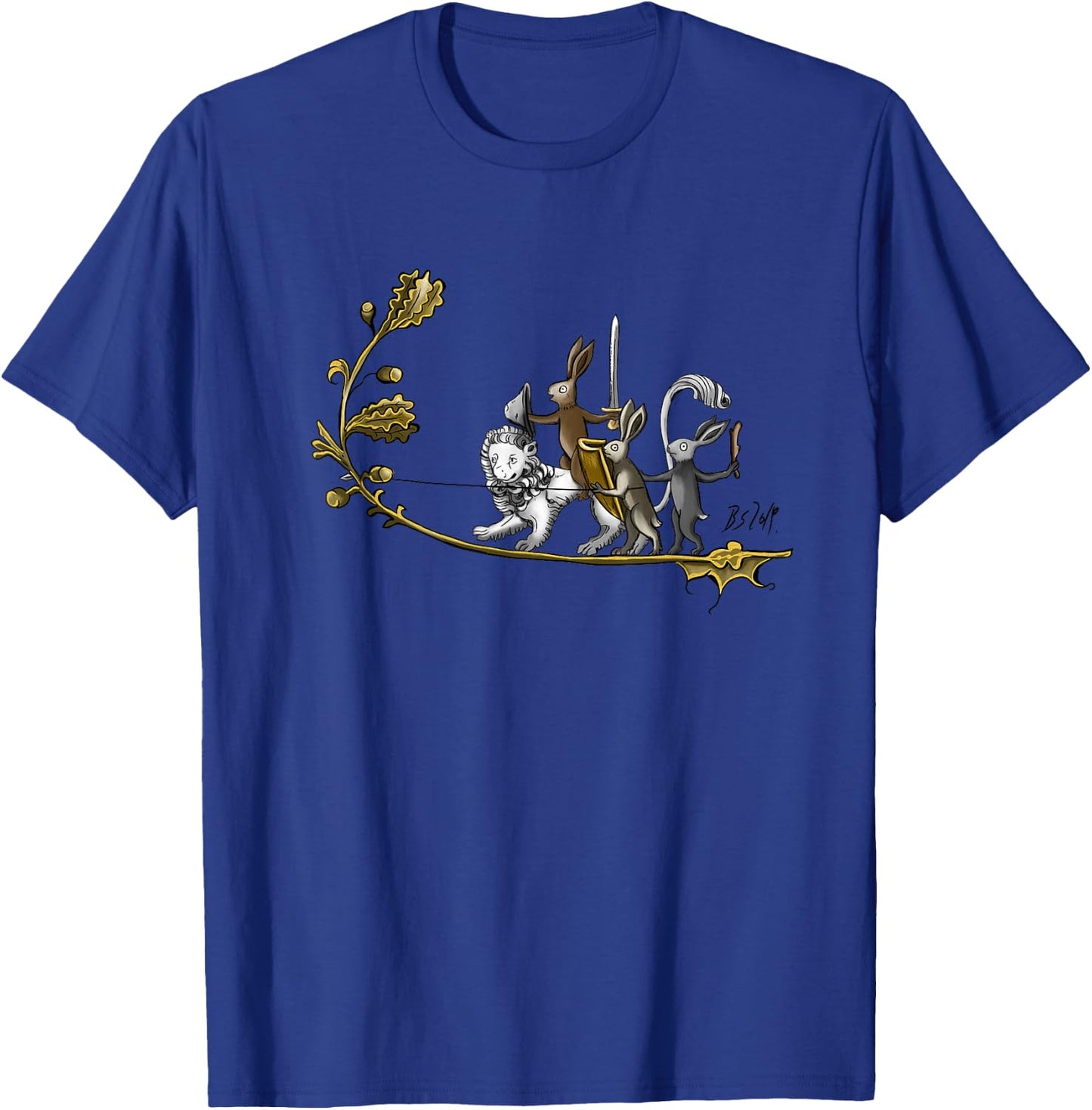 Medieval Rabbits T-Shirt - T-Shirt | Royal